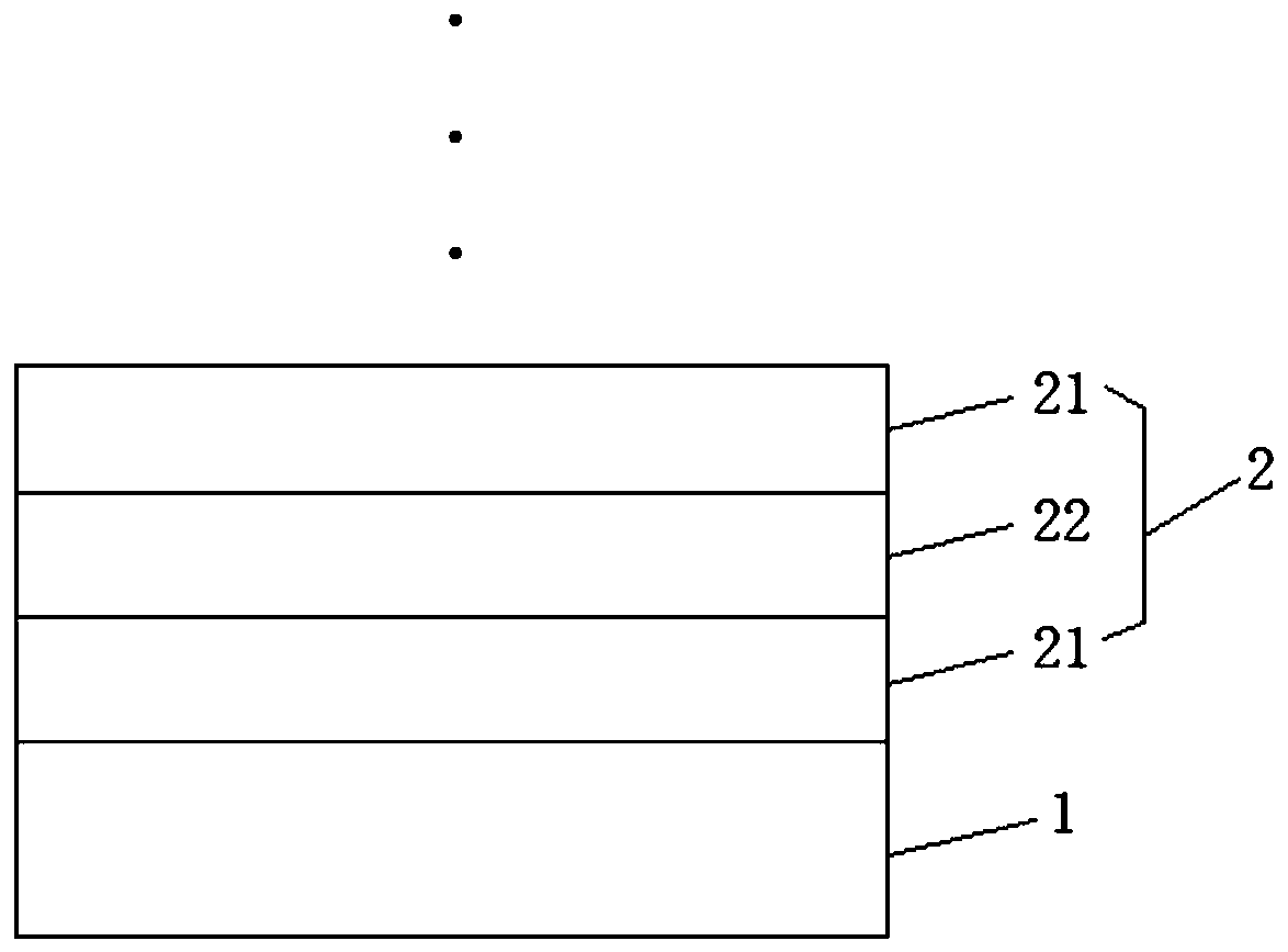 Flexible substrate-based semiconductor epitaxial structure, VCSEL and manufacturing method