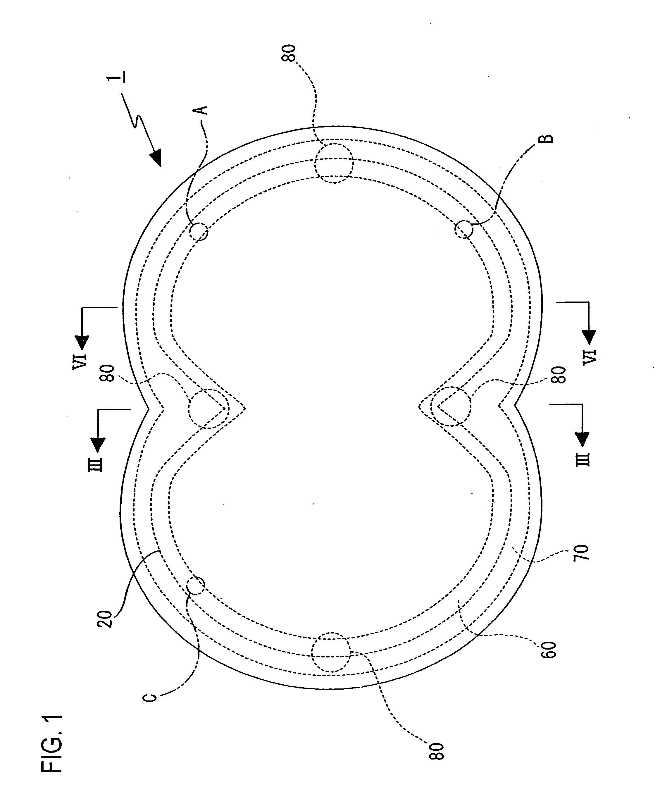 Headlamp for two-wheel vehicle