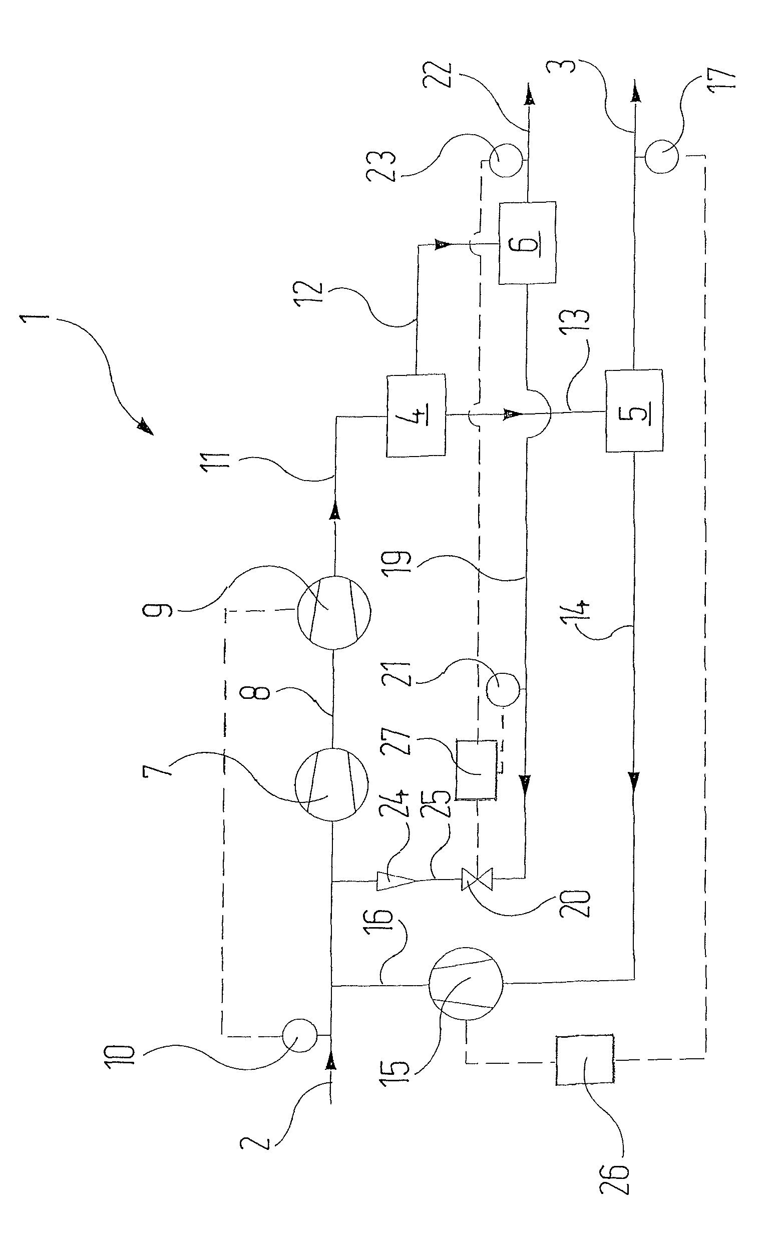 Process for obtaining highly pure methane from biogas, and plant for carrying out the process