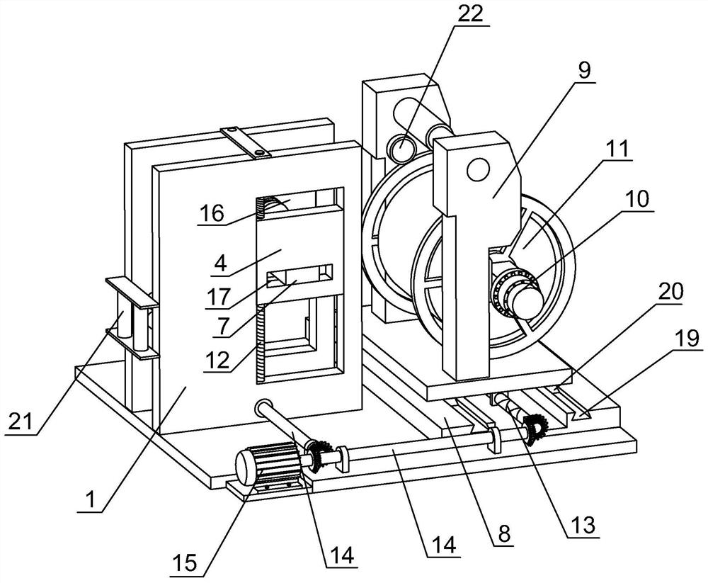 A kind of tight wire take-up device for steel strand