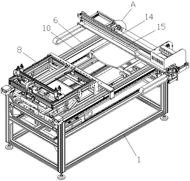 A digital garment printing machine and a method for printing garments