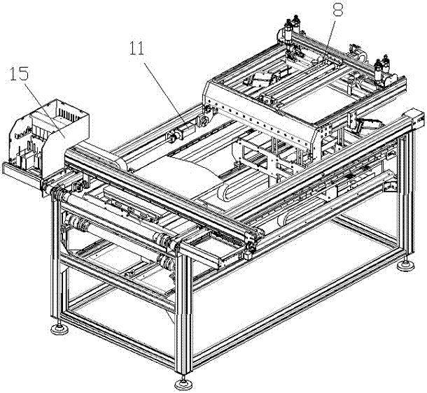 A digital garment printing machine and a method for printing garments