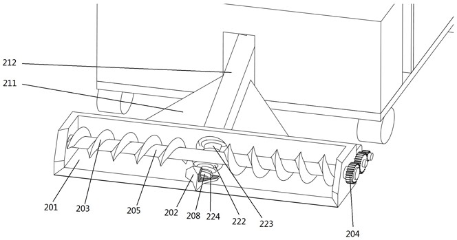 Flood control sandbag quick filling device