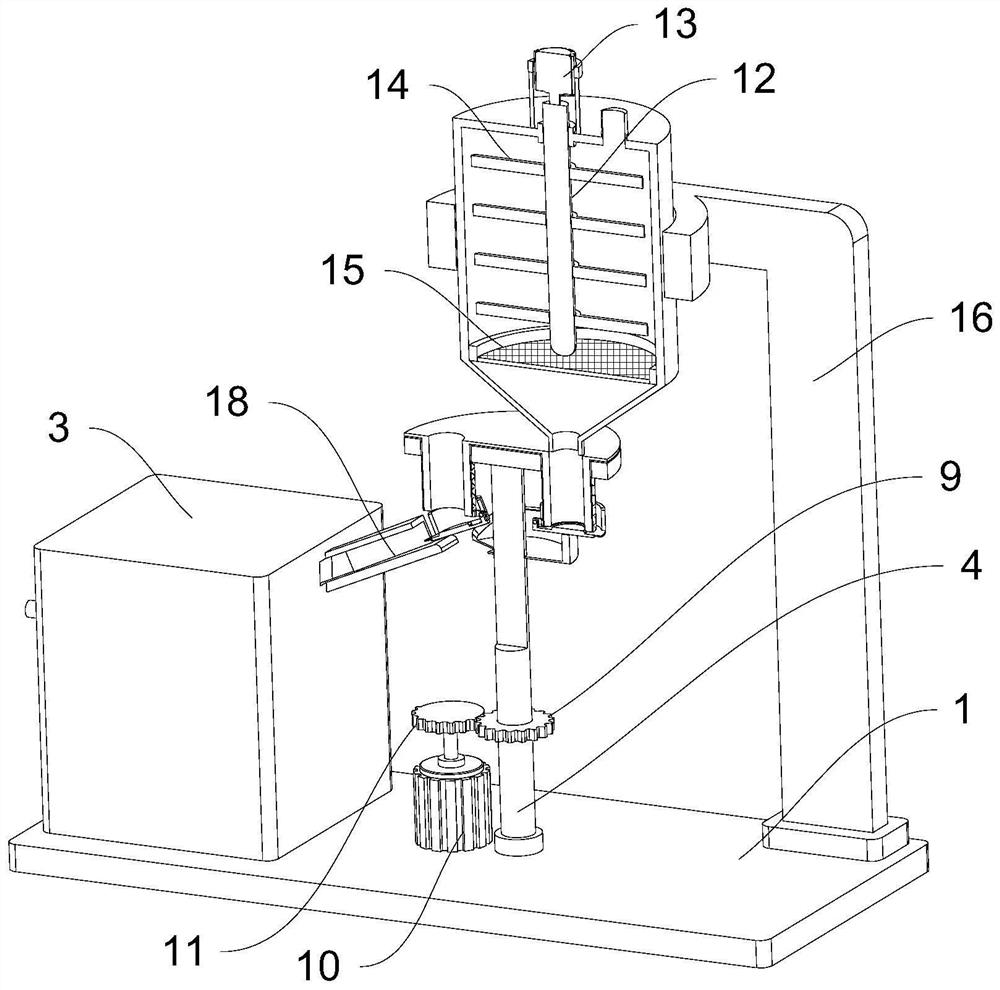 Integrated equipment for processing nano calcium carbonate of polyurethane adhesive