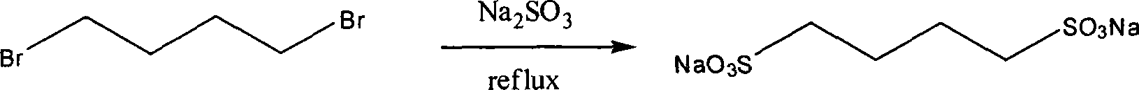 Process for producing 1,4-sodium butanedisulfonic acid