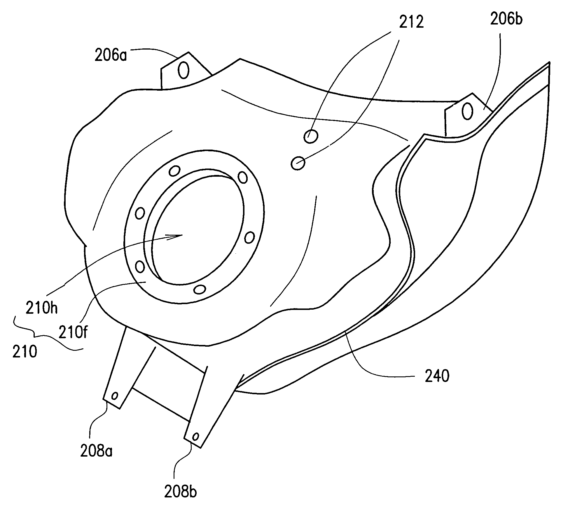 Motorcycle fuel tank