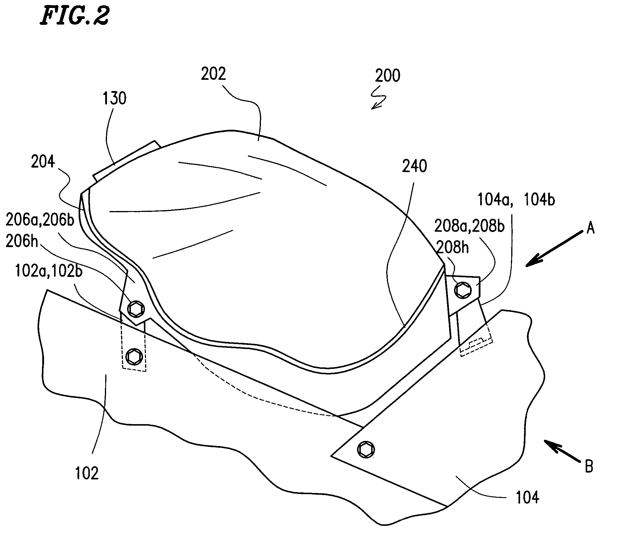 Motorcycle fuel tank