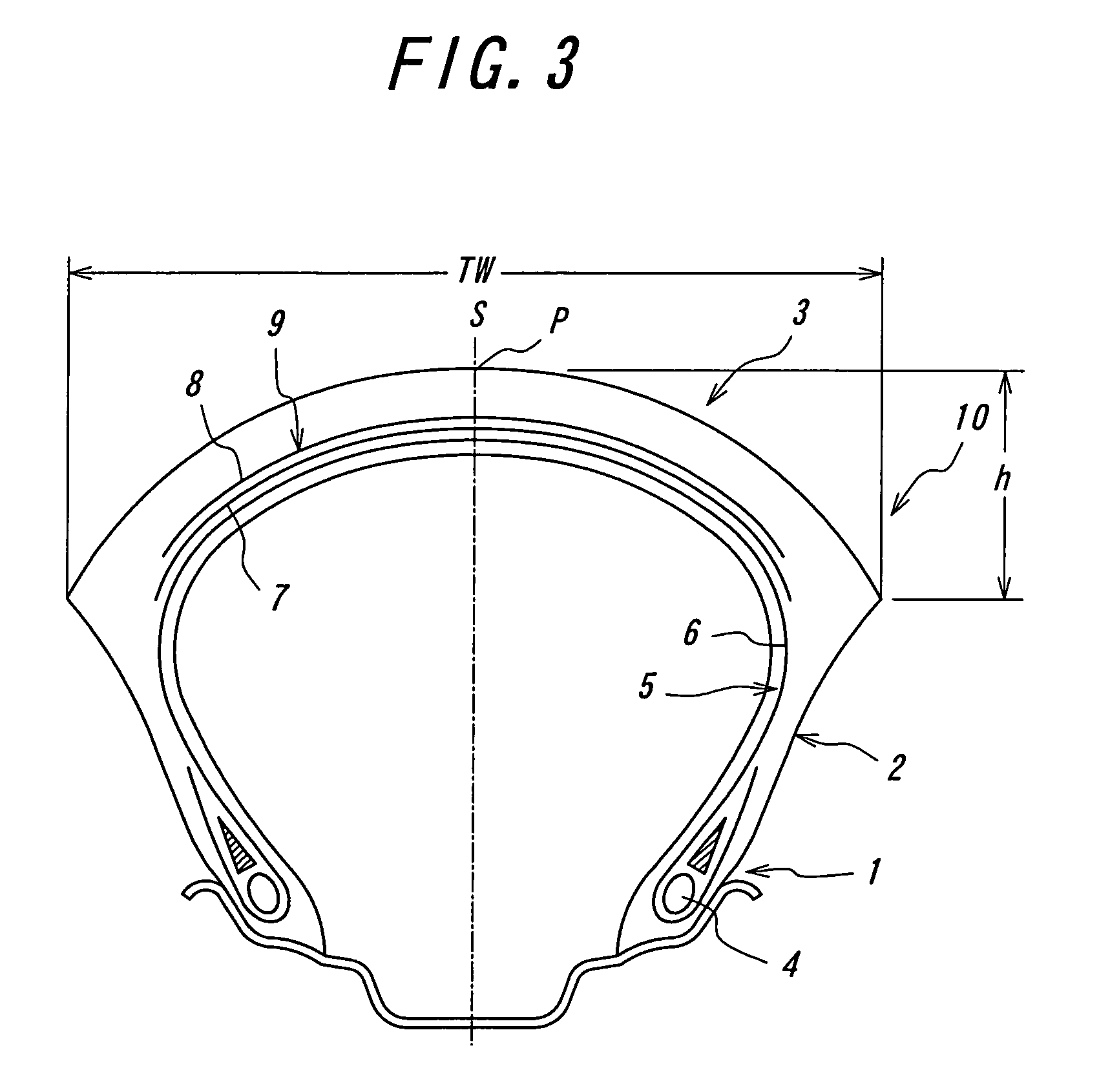 Pneumatic radial tire with specified tread portion bending rigidity ratio