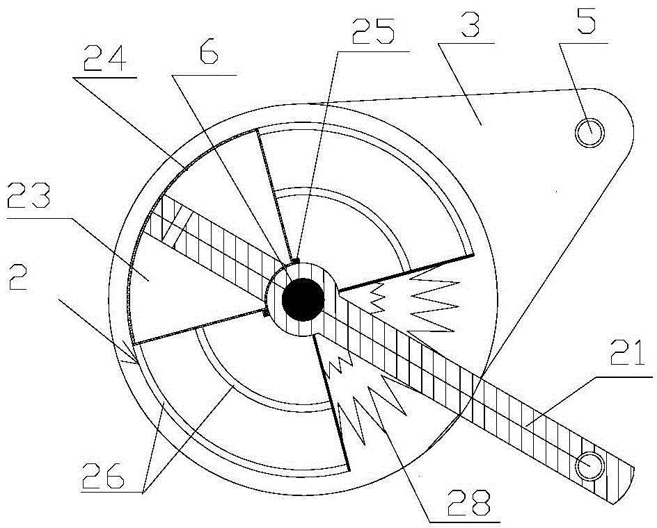 Self-reset oil damper