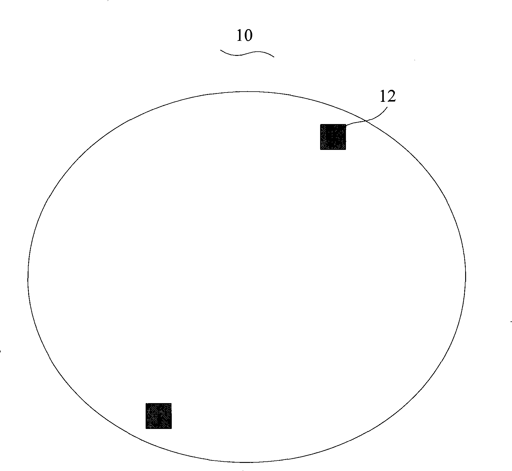 Zero layer alignment maker and preparation method