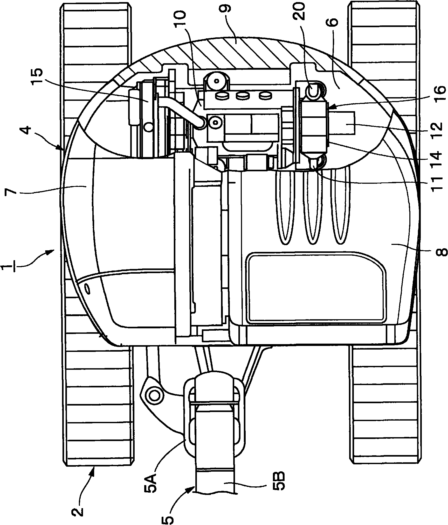 Hydraulic working rig