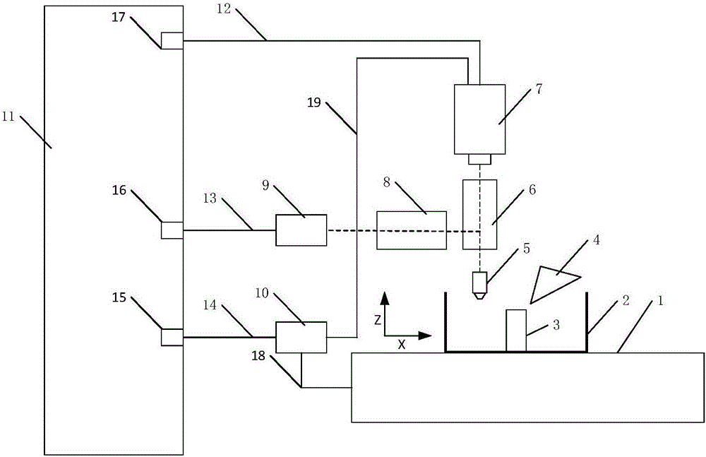 Bi-directional scanning imaging method based on TDI-CCD (time delay integration-charge coupled device) in fluorescent optical micro-imaging