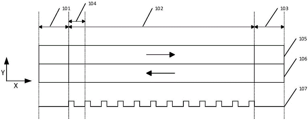 Bi-directional scanning imaging method based on TDI-CCD (time delay integration-charge coupled device) in fluorescent optical micro-imaging