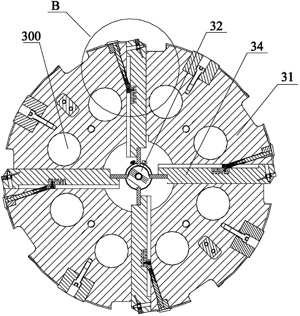 Combined cutter for skiving and rolling