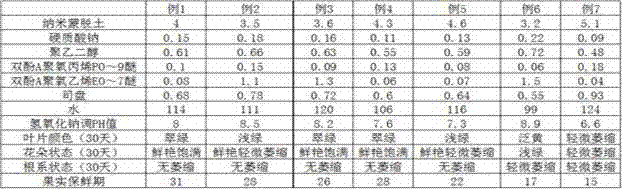 Preservative of nano-montmorillonite material