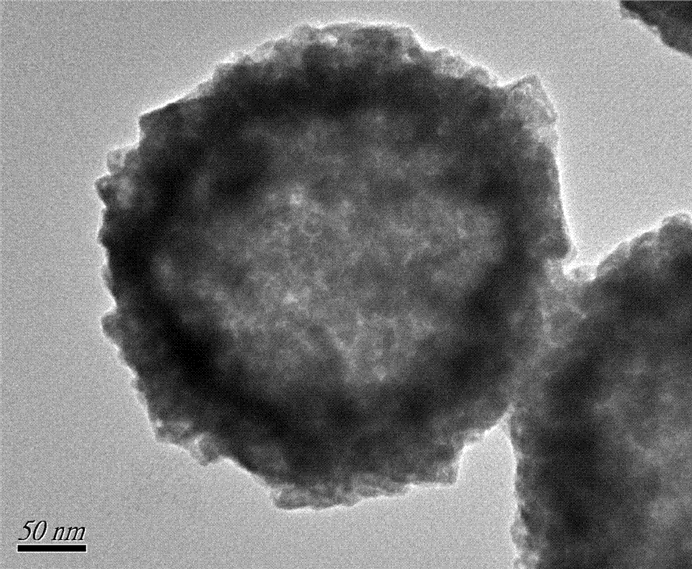 Method for synthesising In2Se3 (en) hollow nanospheres by means of hydrothermal method