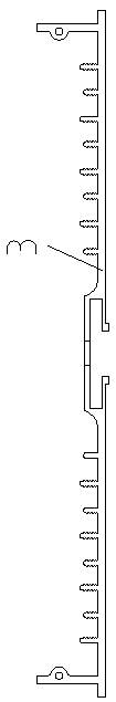 Busway without transfer structure