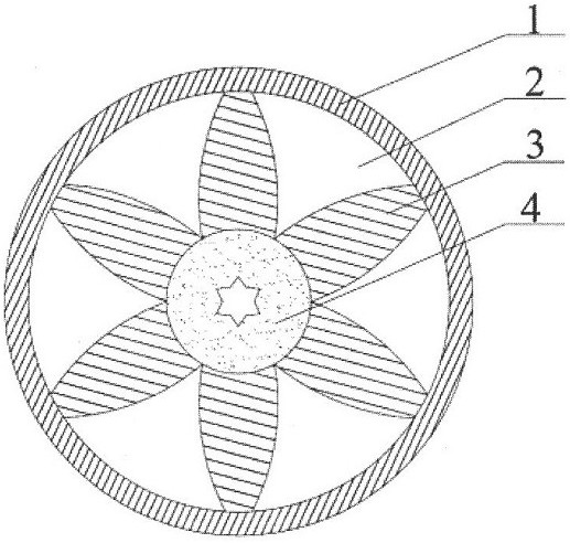 Double-yarn air-spliced high-color-fastness polyester staple fiber and preparation method