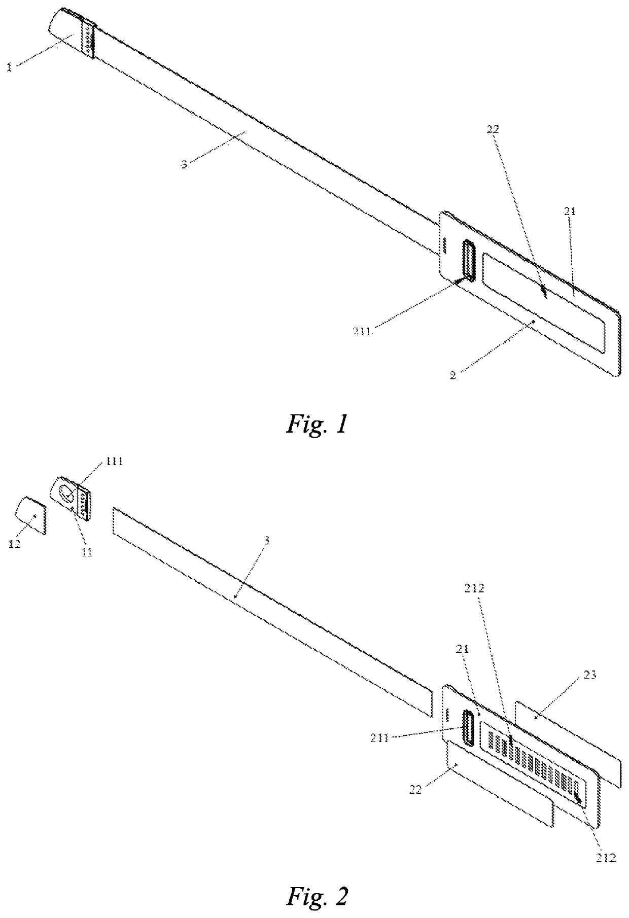 Adjusting strap for adjusting tube orifice diameter of flexible tube-shaped object