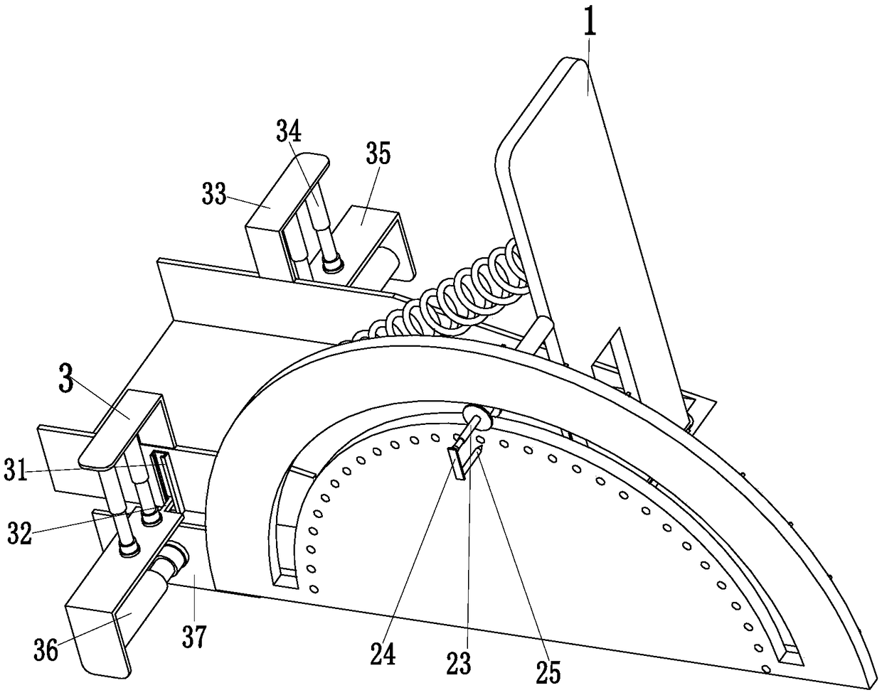 Mechanical part angle-nondestructive precision measurement instrument and precision angle measurement method