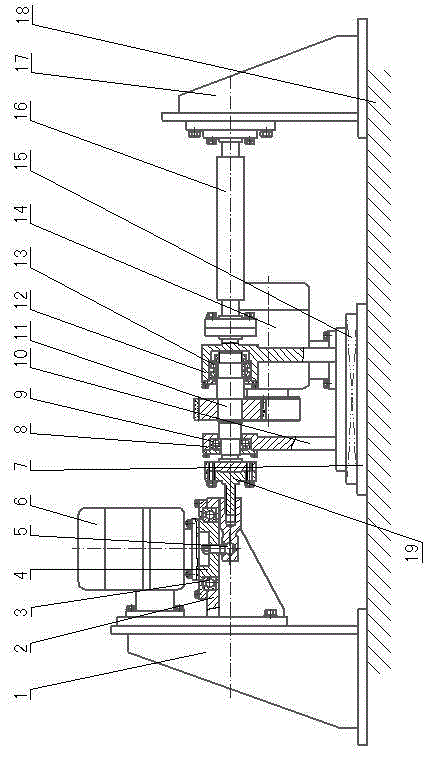 Automobile steering track rod assembly and ball head pin test device