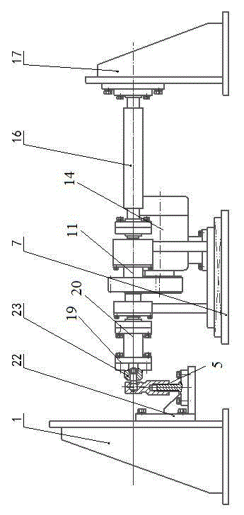 Automobile steering track rod assembly and ball head pin test device