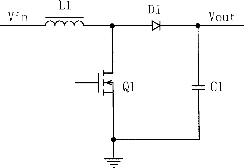 Converter circuit composed of no-loss current buffer circuit