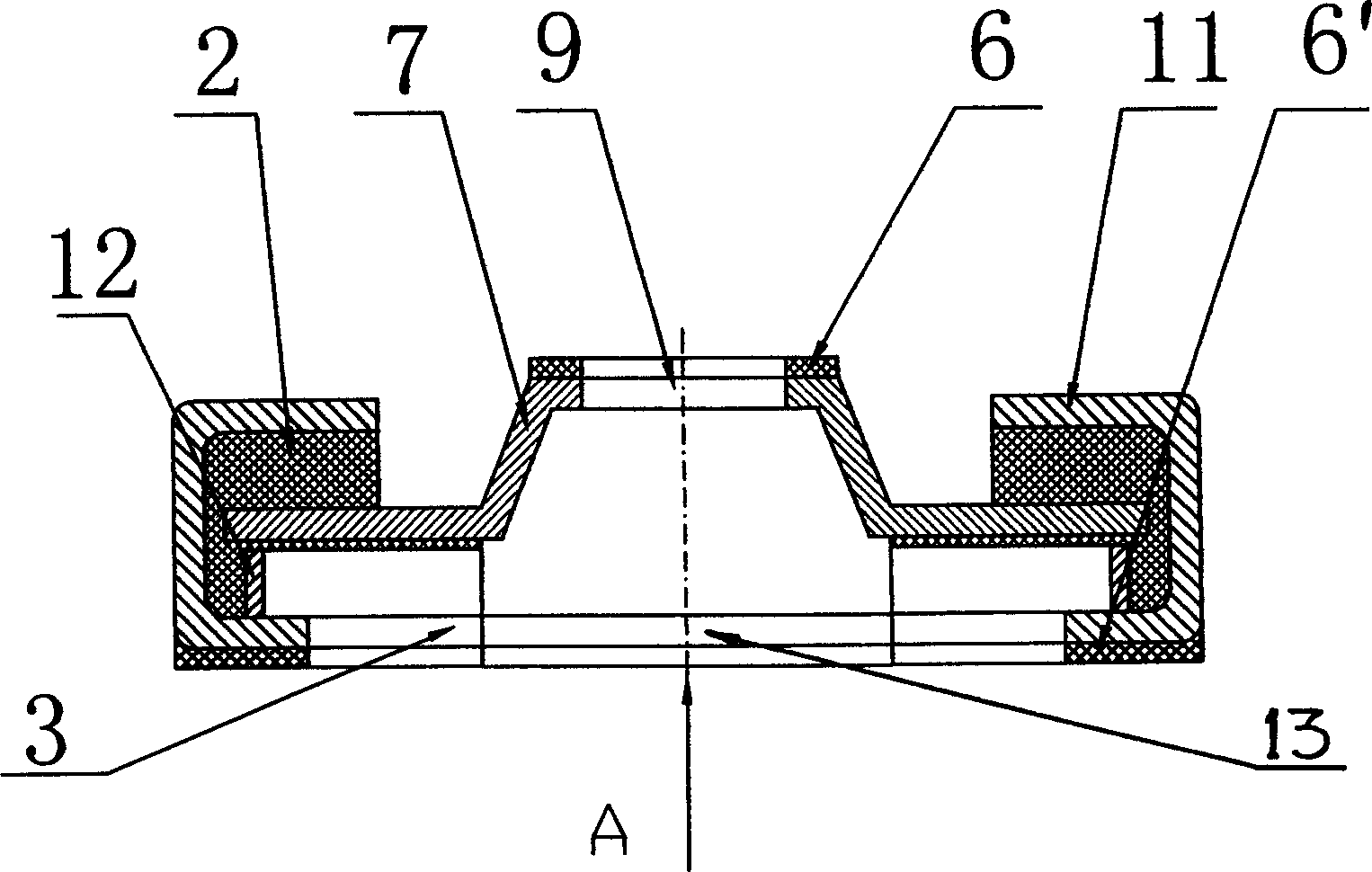 Partition wall installing base