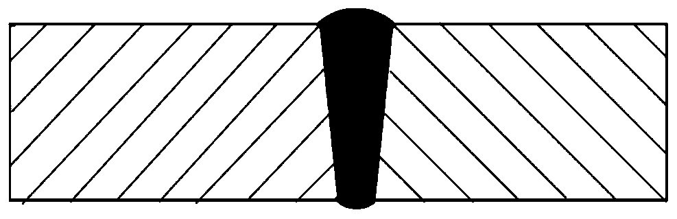 Titanium alloy electron beam welding method based on laser cleaning treatment