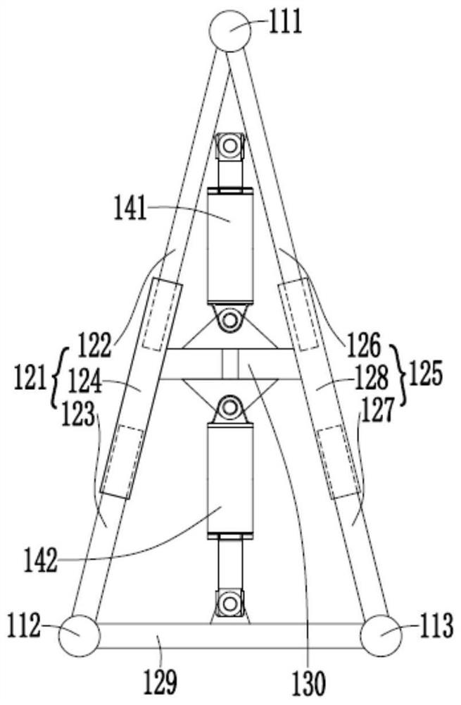 Unit type hydraulic support and supporting system