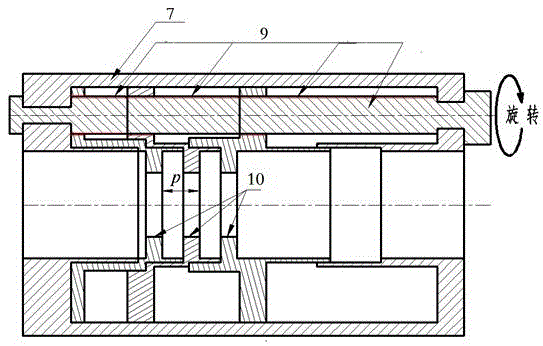 Multi-frequency controllable high-power microwave device