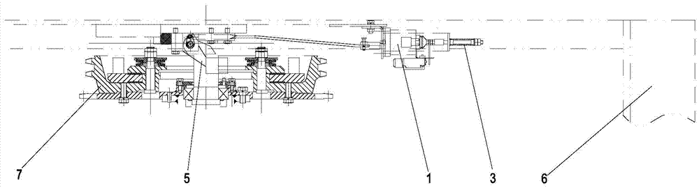 An additional braking device for an escalator