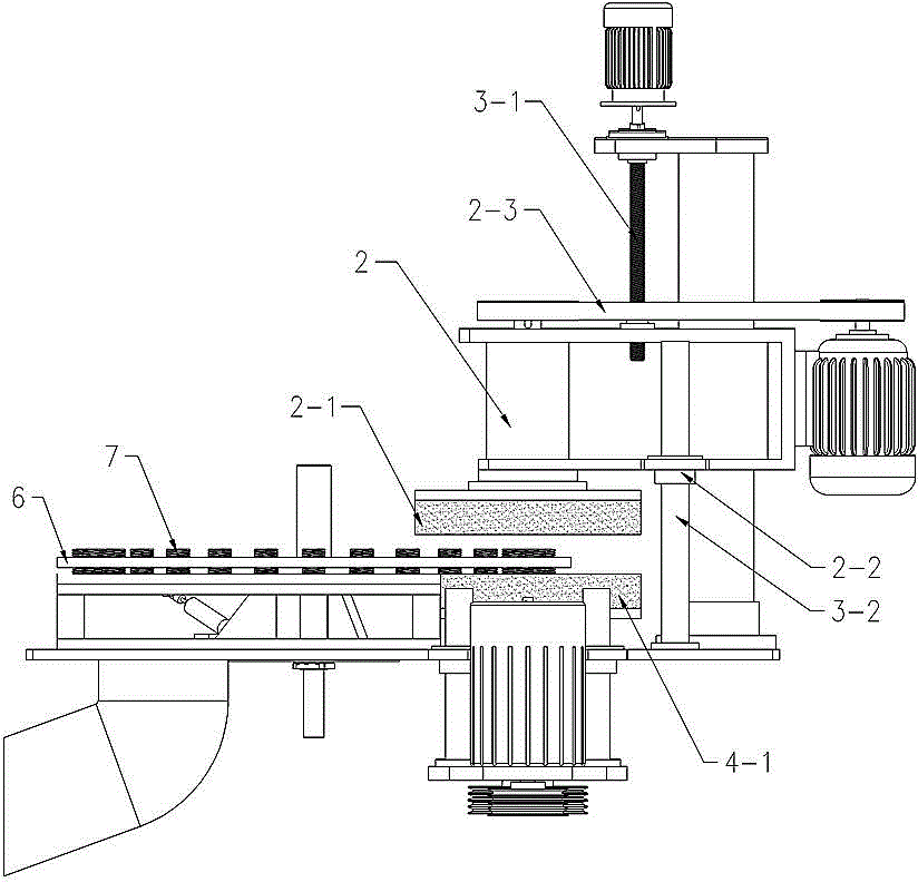 Vertical numerical control spring grinding machine