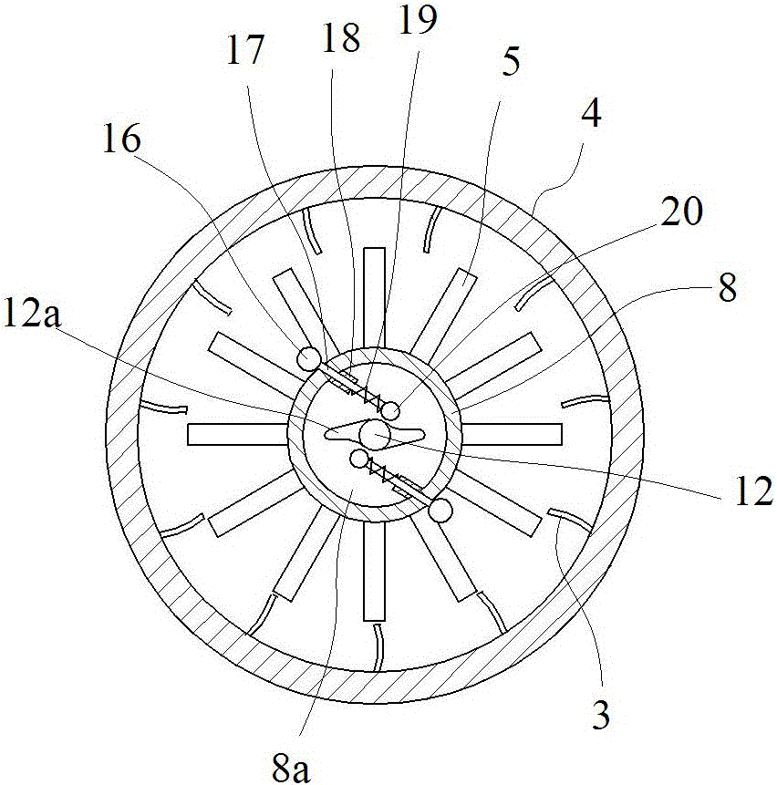 A countercurrent sludge drying device