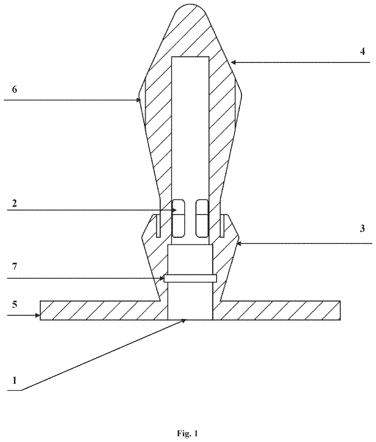 Device for discharge and collection of intestinal gases