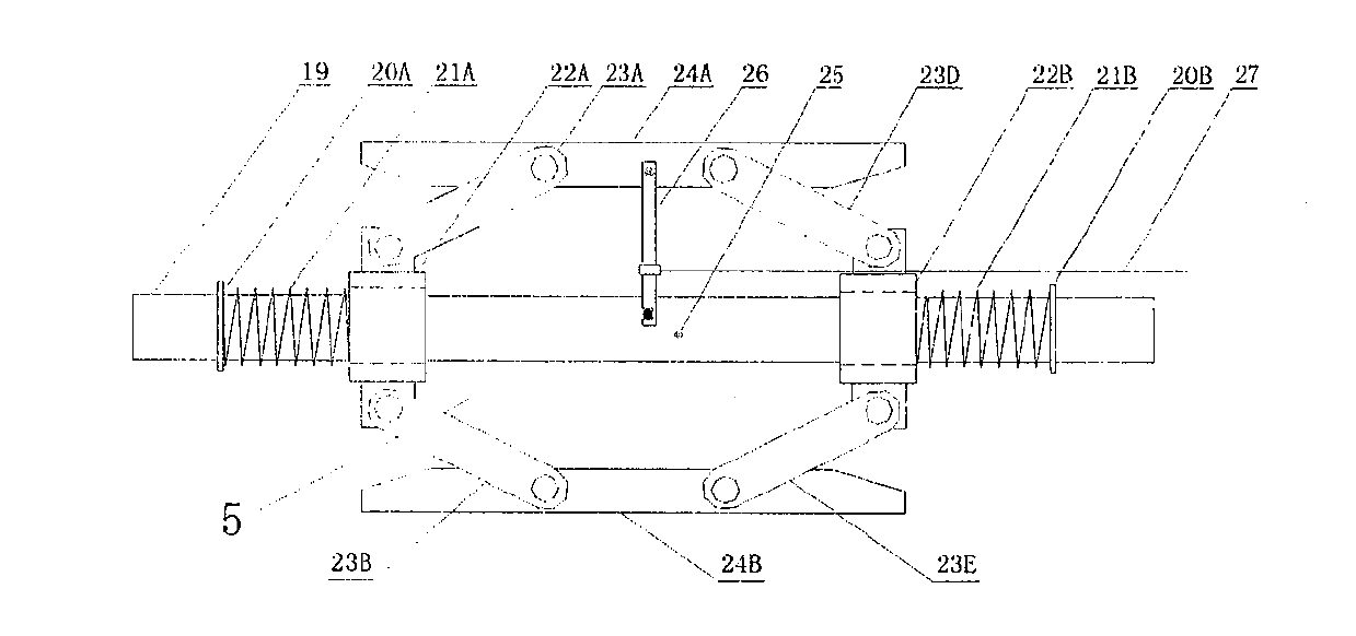 Mechanical type multiple-point displacement gage