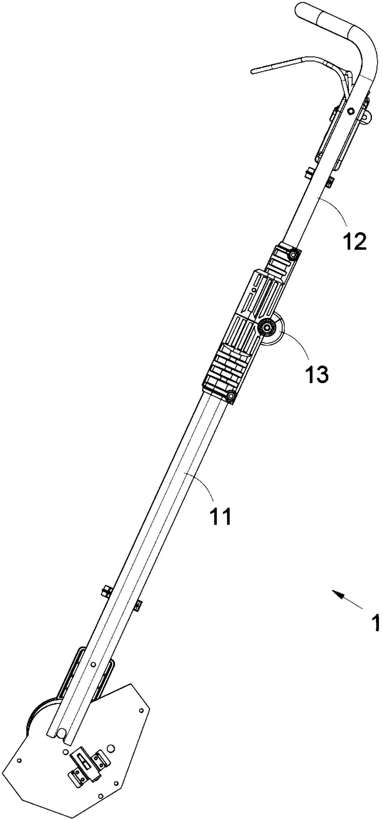 Foldable pusher