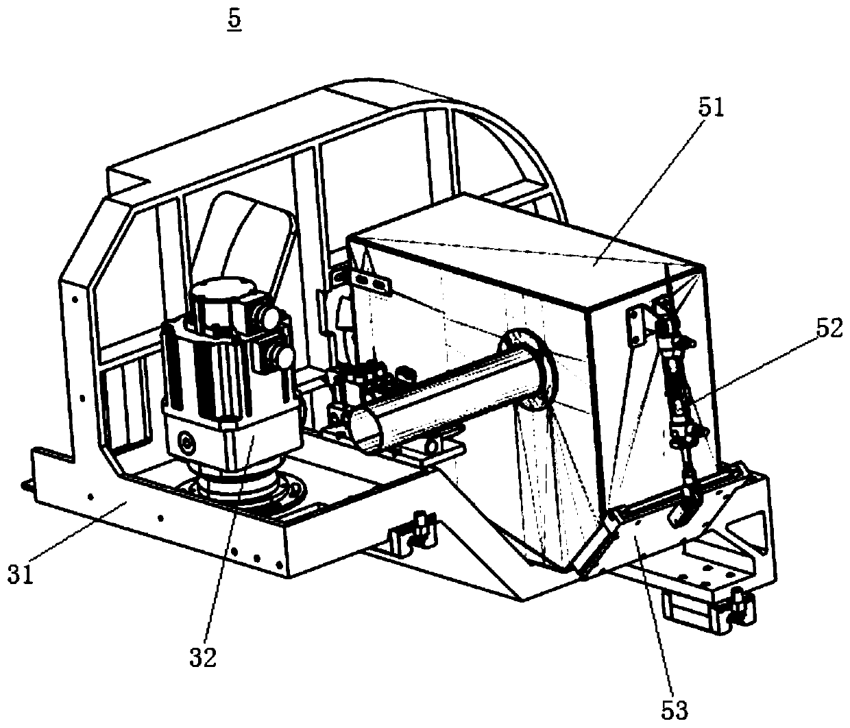 Three-chuck laser pipe cutter device