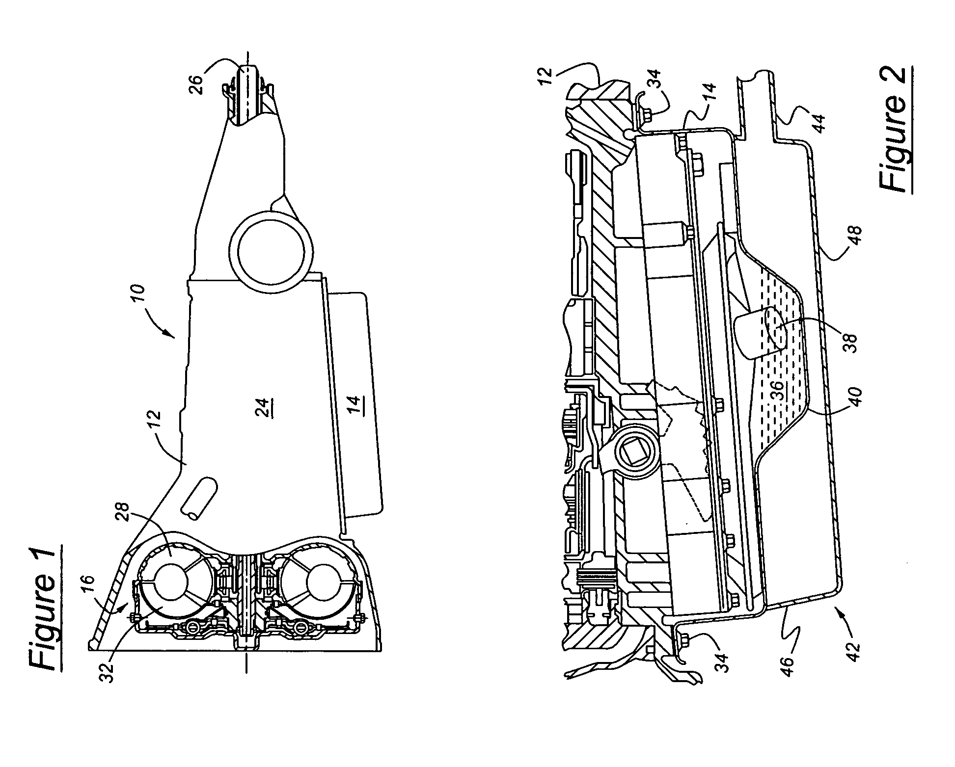 Transmission fluid heating using engine exhaust