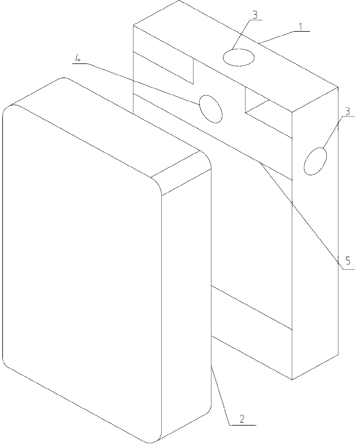 Water heater wiring tank