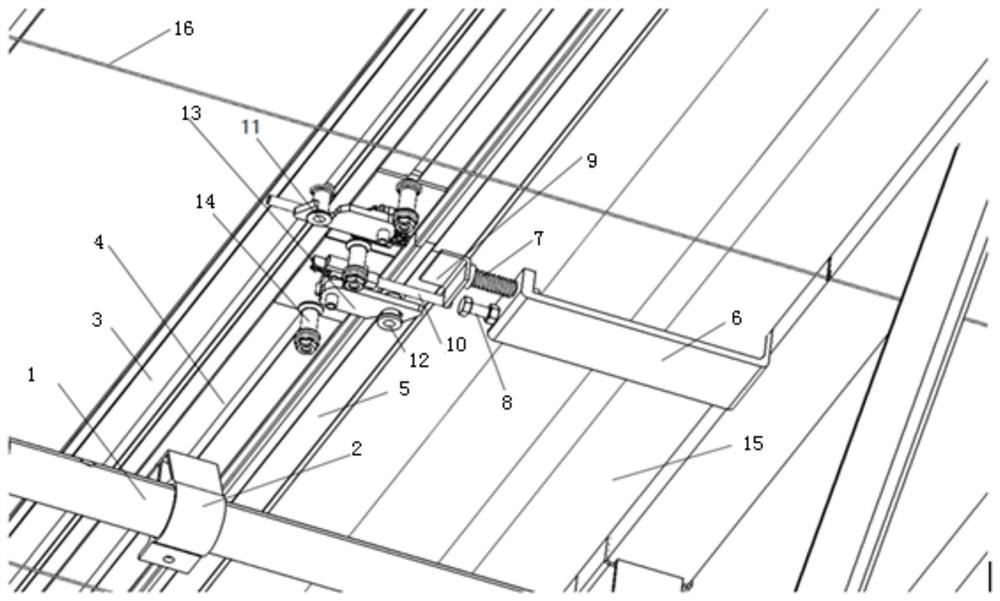 Driving system for converting sunshade net and thermal screen for greenhouse