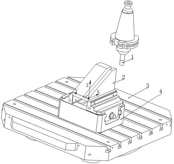 Rapid trial cutting and cutting parameter optimization method for numerical control milling cutter