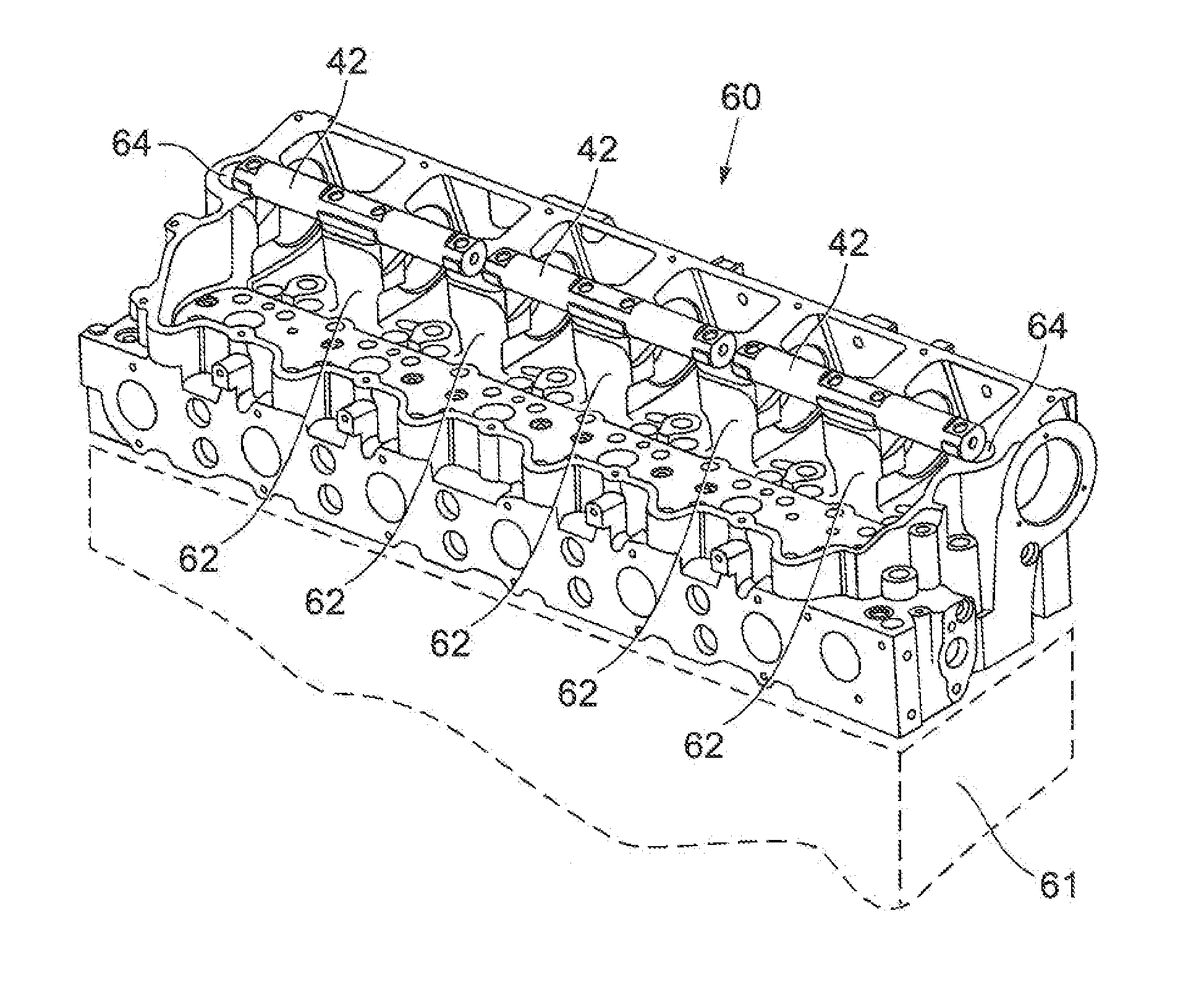 Rocker shaft shim