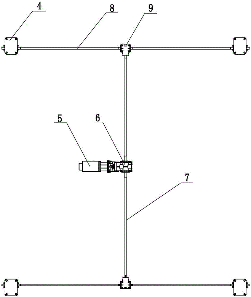 Big plane wing assembly working platform