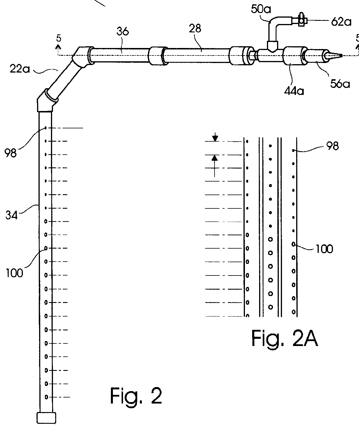 Foam apparatus for use with roll-over and/or automatic type car wash