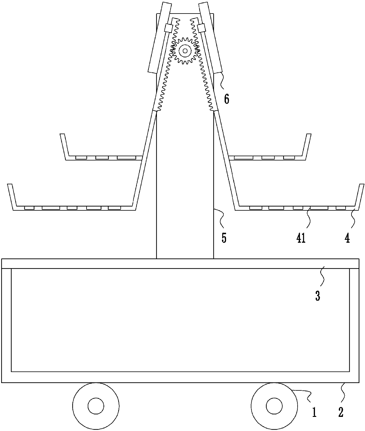 Sales display rack for electronic products