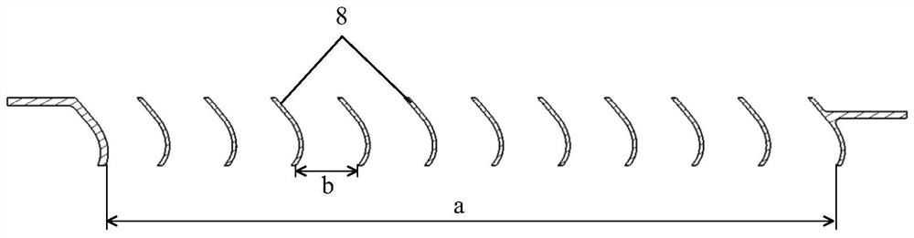 Reverse thrust cascade test system and test reverse thrust cascade thereof