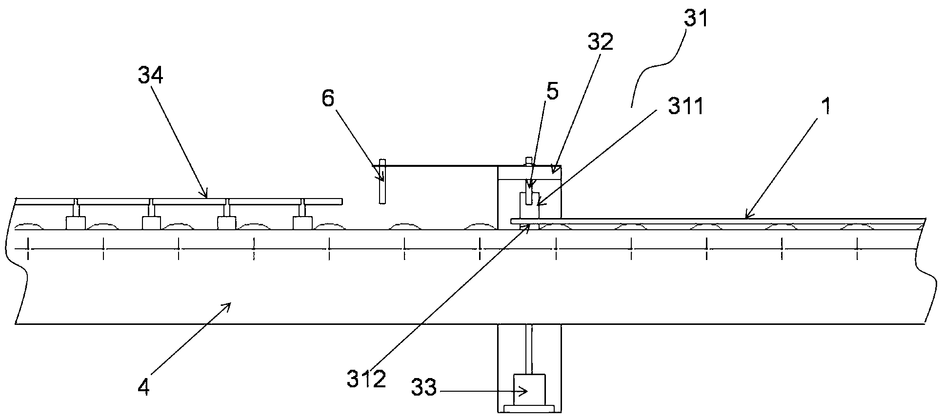 Novel automatic rotating piece device