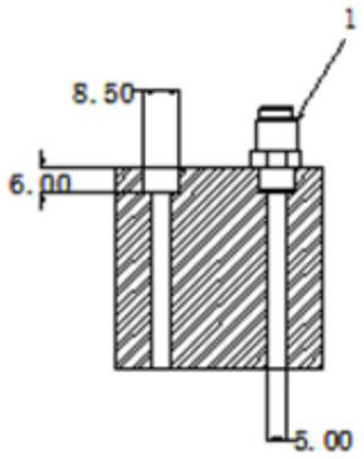 Welding structure and welding method of a water cooling system