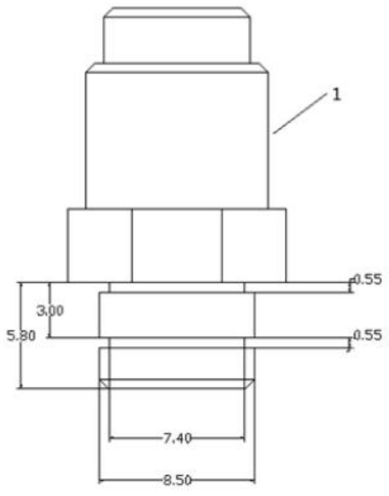 Welding structure and welding method of a water cooling system